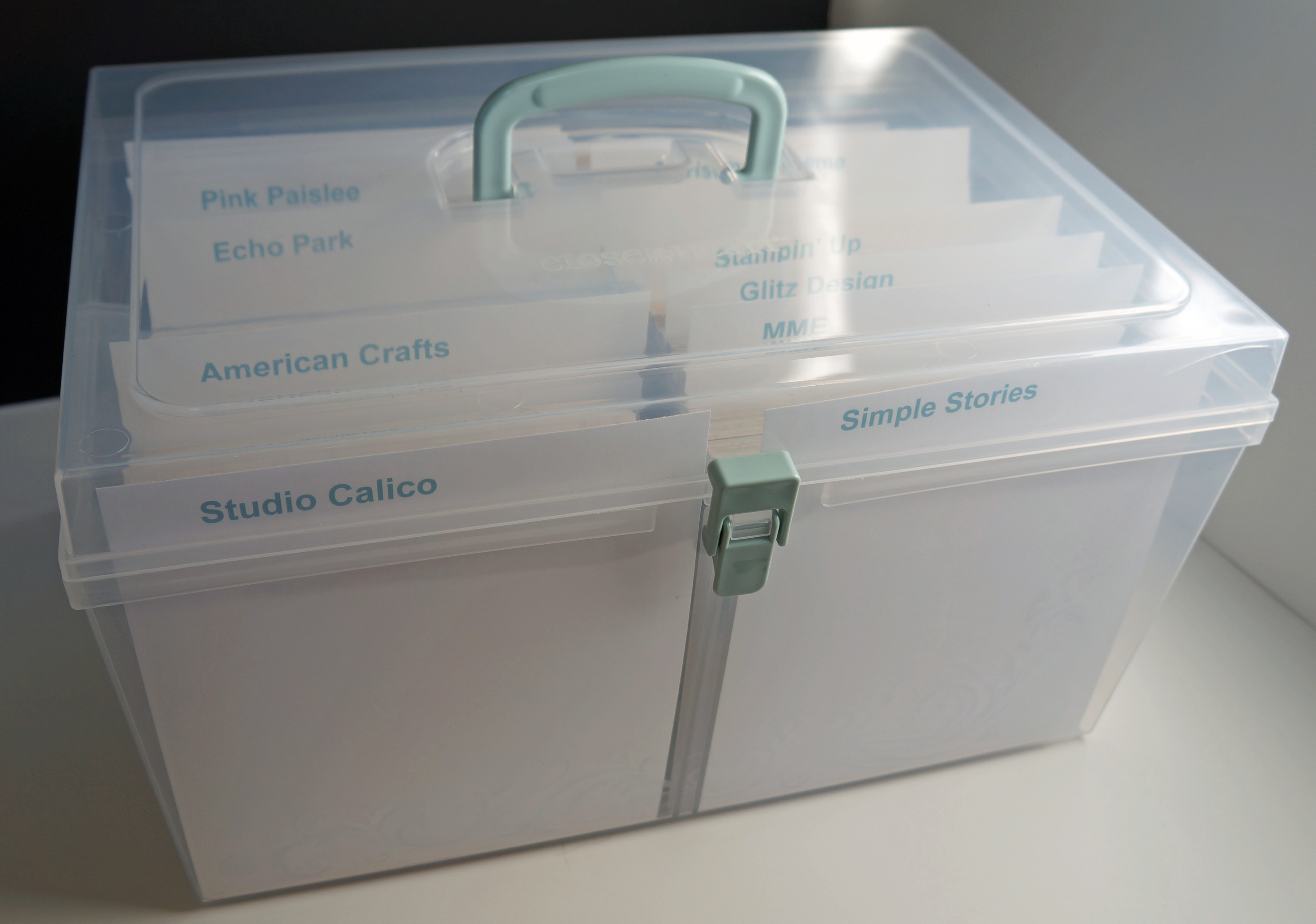What are some ways to use large storage boxes?