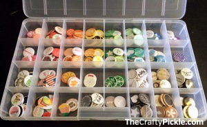 Organize your Flair buttons! More @TheCraftyPickle.com