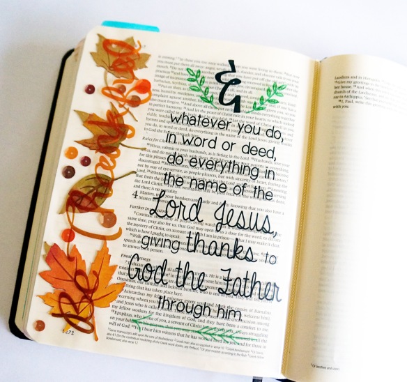 Illustrated Faith: Bible journaling @thecraftypickle.com
